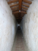 the walls of the fort